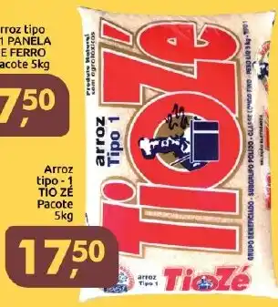 Supermercados Nori Arroz tipo 1 Tio Zé oferta