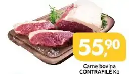 Supermercados Nori Carne bovina contrafile kg oferta