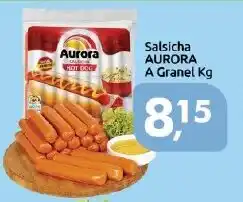 Supermercados Nori Salsicha aurora a granel kg oferta