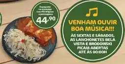 Supermercados Nori Espaguete na manteiga com Filet Mignon a Parmegiana oferta