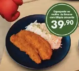 Supermercados Nori Espaguete ao molho de limão com tilápia crocante oferta