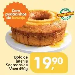 Supermercados Nori Bolo de laranja Segredos da Vovó oferta