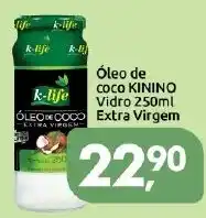 Supermercados Nori Óleo de coco kinino vidro extra virgem oferta