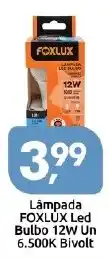 Supermercados Nori Lâmpada foxlux led bulbo 12w un oferta