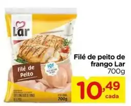 Carrefour Filé de peito de frango lar oferta