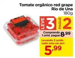 Carrefour Tomate orgânico red grape rio de una oferta