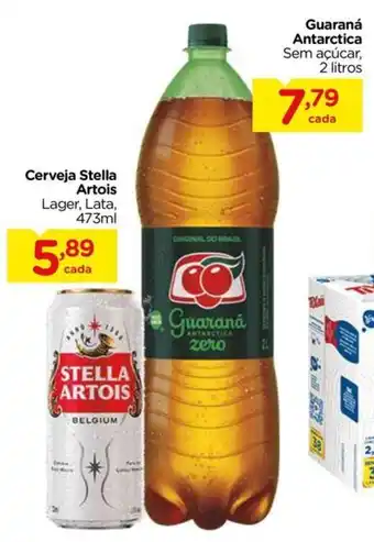Guaraná Antarctica sem açúcar