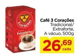 Carrefour Café 3 Corações Tradicional/Extraforte oferta