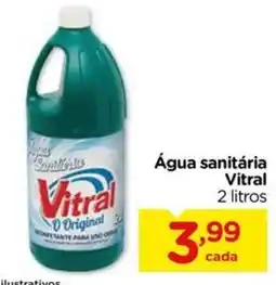 Carrefour Água sanitária vitral oferta
