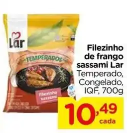 Carrefour Filezinho de frango sassami lar oferta