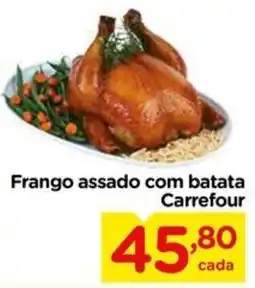 Carrefour Frango assado com batata oferta