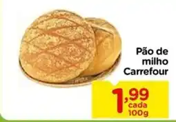 Carrefour Pão de milho Carrefour oferta