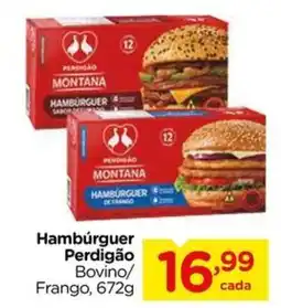 Carrefour Hambúrguer Perdigão Bovino/ Frango oferta