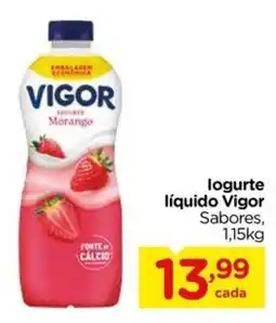 Carrefour logurte liquido vigor sabores oferta