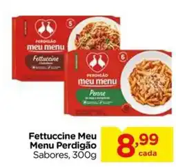 Carrefour Fettuccine meu menu Perdigão oferta