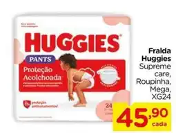 Carrefour Fralda Huggies Supreme care oferta