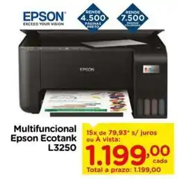 Carrefour Multifuncional Epson Ecotank L3250 oferta