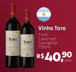 Supermercados Mateus Vinho Toro oferta