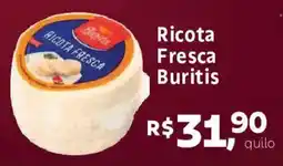 Supermercados Mateus Ricota Fresca Buritis oferta