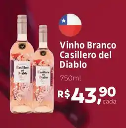 Supermercados Mateus Vinho Branco Casillero del Diablo oferta