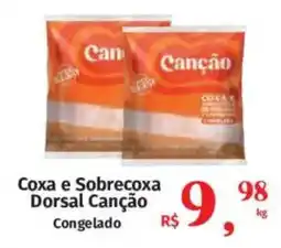 Supermercados Mateus Coxa e Sobrecoxa Dorsal Canção oferta