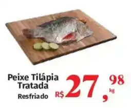 Supermercados Mateus Peixe Tilápia Tratada Resfriado oferta