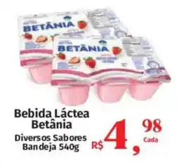 Supermercados Mateus Bebida Láctea Betânia oferta