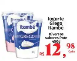 Supermercados Mateus logurte grego itambé oferta
