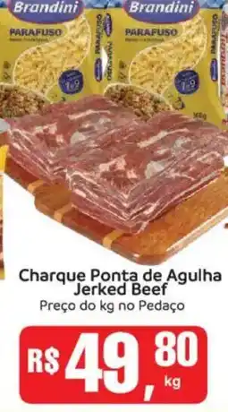Supermercados Mateus Charque Ponta de Agulha Jerked Beef oferta