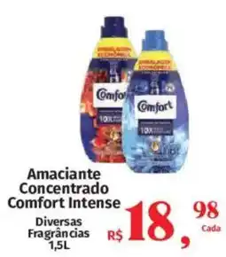 Supermercados Mateus Amaciantes concentrado comfort intense oferta