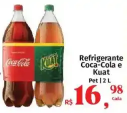 Supermercados Mateus Refrigerante coca-cola e kuat oferta
