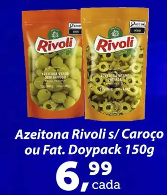 Azeitona rivoli s/ caroço ou fat. doypack