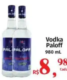 Supermercados Mateus Vodka paloff oferta