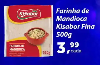 Farinha de Mandioca Kisabor Fina