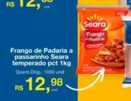 Supermercados Manentti Frango de Padaria a passarinho Seara temperado pct oferta