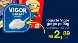 Supermercados Manentti logurte Vigor grego pt oferta