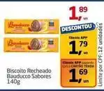 Tenda Atacado Bauducco - biscoito recheado oferta