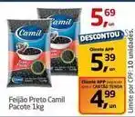 Tenda Atacado Camil - feijão preto oferta
