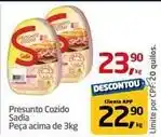 Tenda Atacado Sadia - presunto cozido oferta
