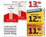 Tenda Atacado Piracanjuba - leite em pó instantâneo oferta