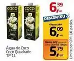 Tenda Atacado Coco quadrado - água de coco oferta