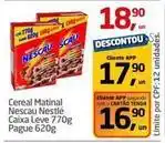 Tenda Atacado Nestlé - cereal matinal nescau caixa leve 770g pague 620g oferta