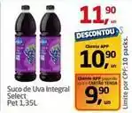 Tenda Atacado Select - suco de uva integral oferta