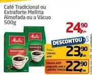 Tenda Atacado Melitta - café tradicional ou extraforte almofada ou a vácuo oferta