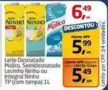 Tenda Atacado Levinho - leite desnatado molico, semidesnatado ninho ou integral oferta