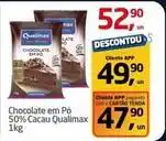 Tenda Atacado Qualimax - chocolate em pó 50% cacau oferta