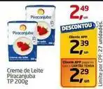 Tenda Atacado Piracanjuba - creme de leite tp oferta