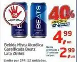 Tenda Atacado Beats - bebida mista alcoólica gaseificada oferta