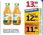 Tenda Atacado Natural one - suco de laranja oferta