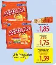 Atacadão Assolan - la de aço oferta